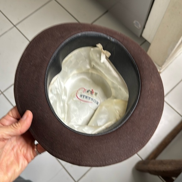 Vintage Stetson brown hat